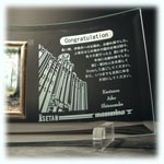 �ސE�j���̃v���[���g/�����ɂ̓C���e���A�Ƃ��ď����Ă����ꂢ�K���X�t�H�g�t���[���i�K���X�ʐ^���āj����l�C�E�E�E
