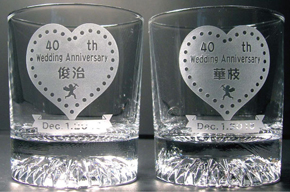 結婚記念日にはペアの湯呑みに彫刻したオリジナルプレゼントを贈ろう!!!・・・